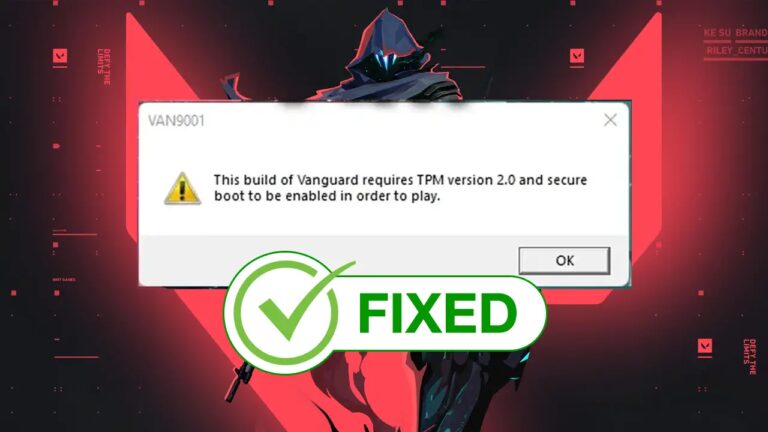 How to Fix Valorant TPM 2.0 Error in Windows 11? 13