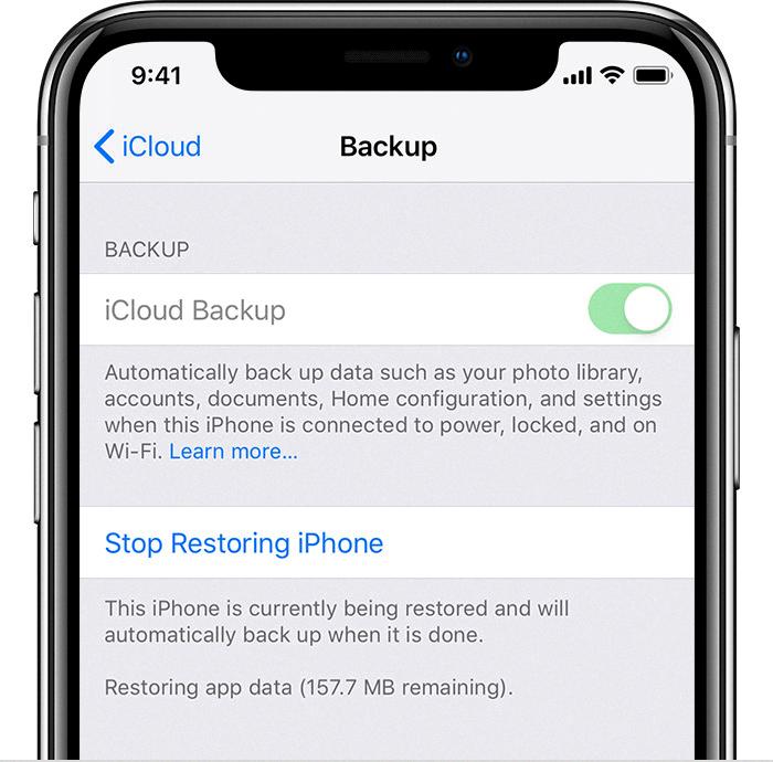 does my phone backup automatically