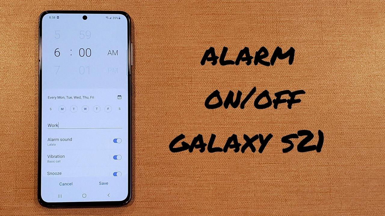how long does samsung alarm last