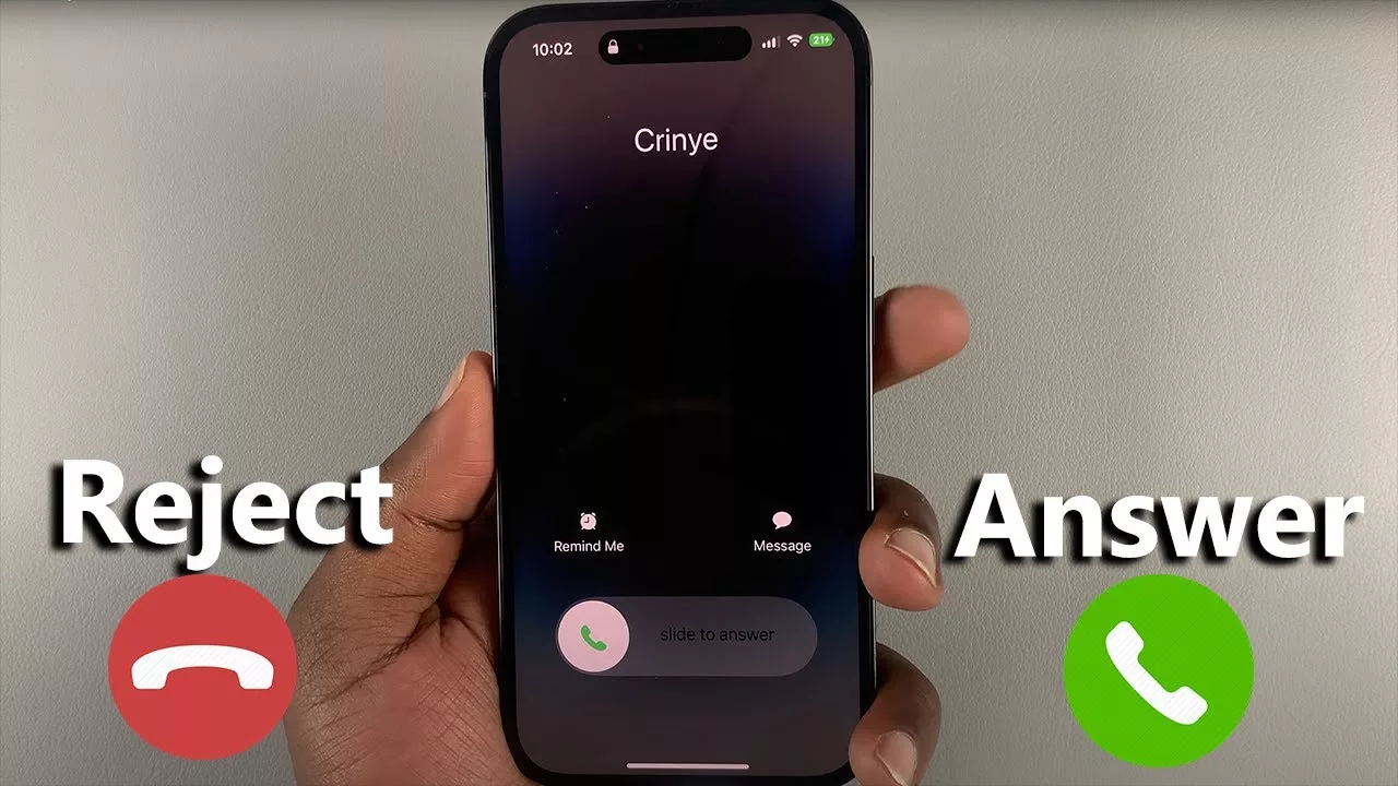 How To Set Reject Call On Iphone