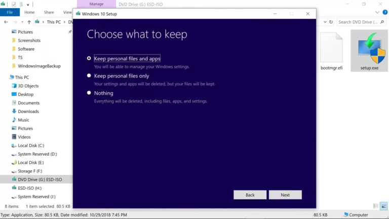 How to Reinstall Windows 10 Without Losing Files? 19