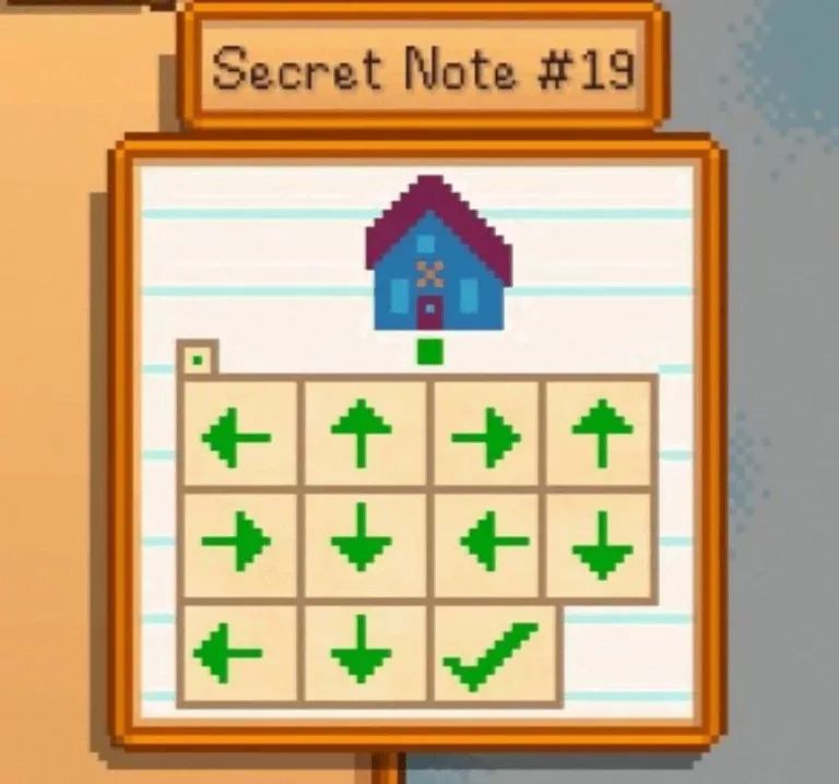 How to Solve Secret Note 19 in Stardew Valley? 5