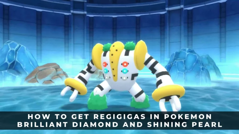 How to Get Regigigas in Pokémon Brilliant Diamond & Shining Pearl? 3