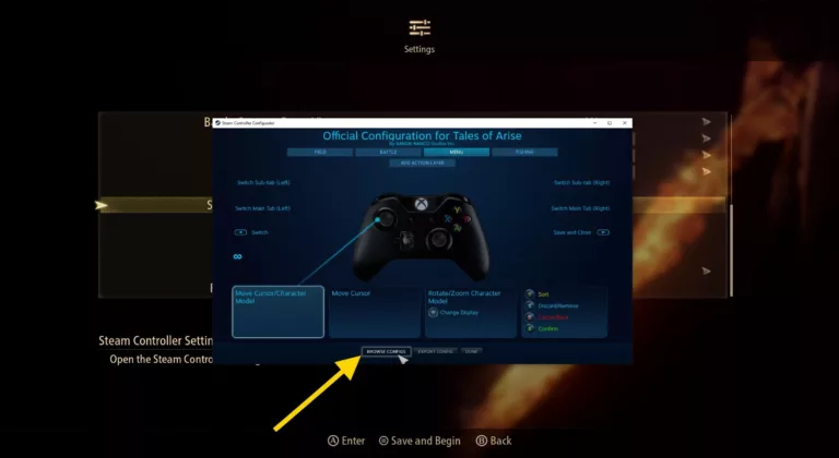 How to Change Controls in Tales of Iron? 15