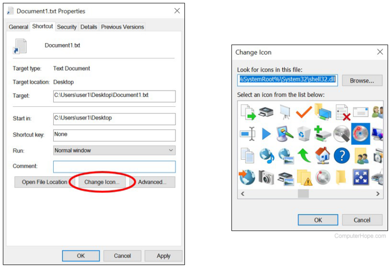 How to Change A Shortcut Icon? 13