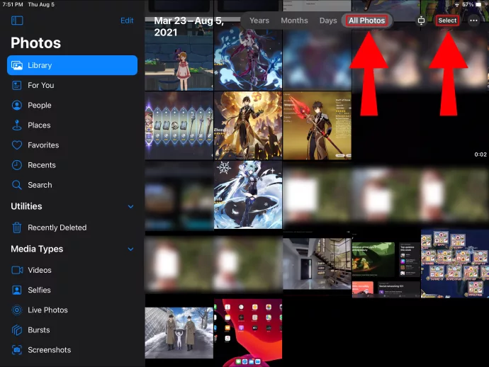 How to Delete All Photos From iPad? 9