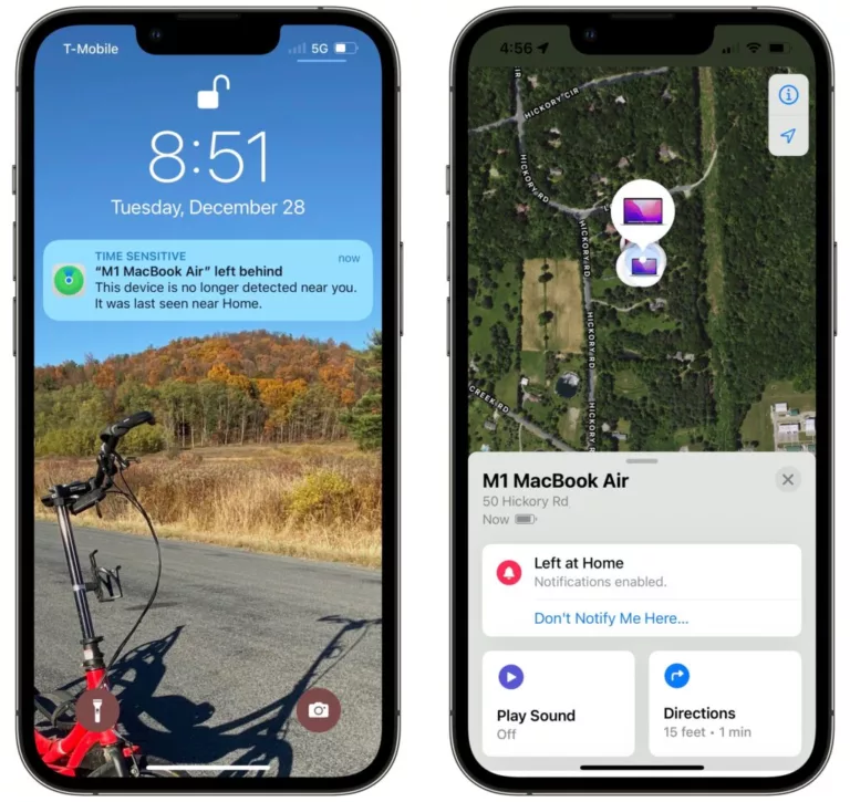 How to Enable the Left Behind Feature on iOS 15? 13