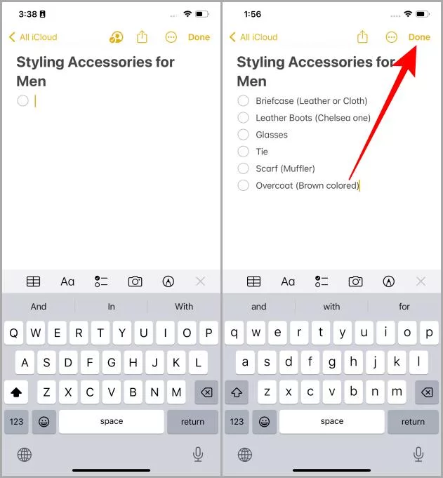 How to Make a Checklist in Notes? 15