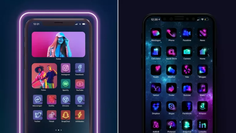 Neon App Icons for iOS 14: How to Customize Your iPhone's Home Screen 3