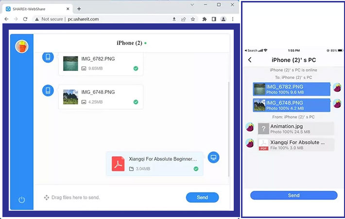 How to Share Files Between Devices with SHAREit WebShare? 1
