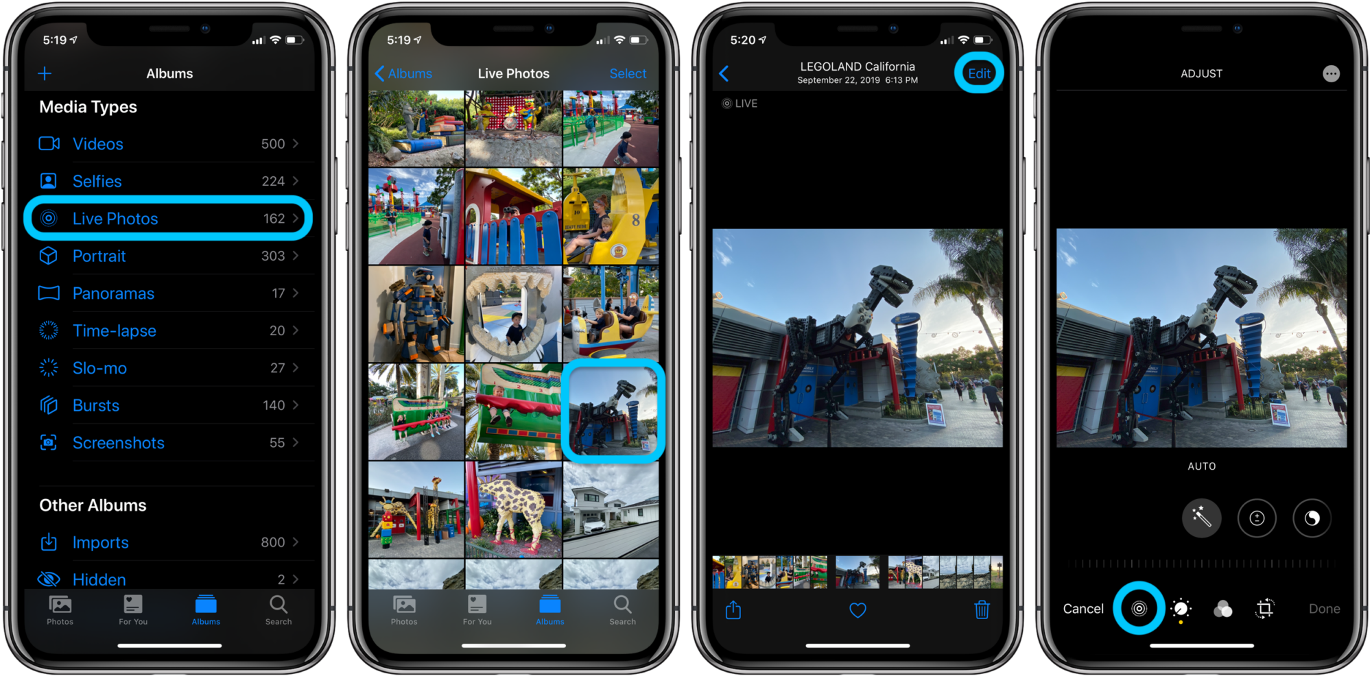 How to Turn Off Live Photos for Existing Pictures? 1