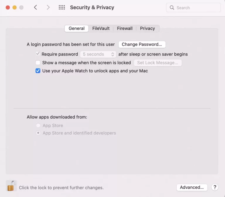 Fixing Grayed Out Apps in Security and Privacy Settings 1