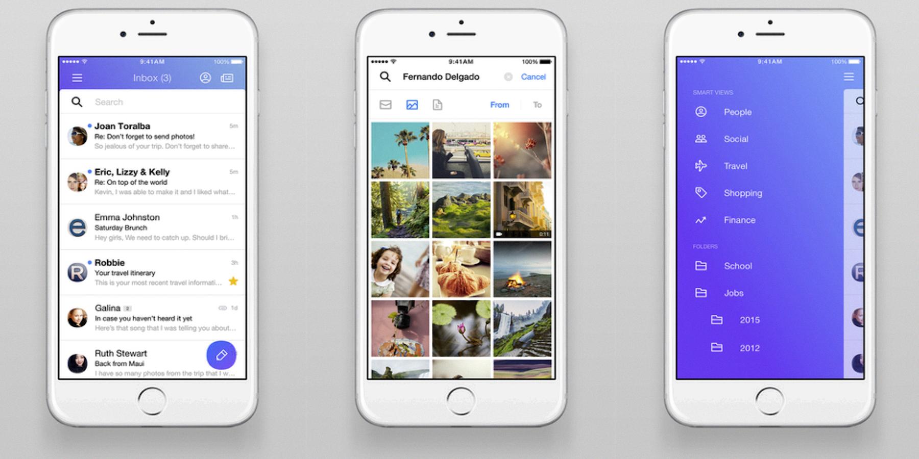 aol mail on iphone