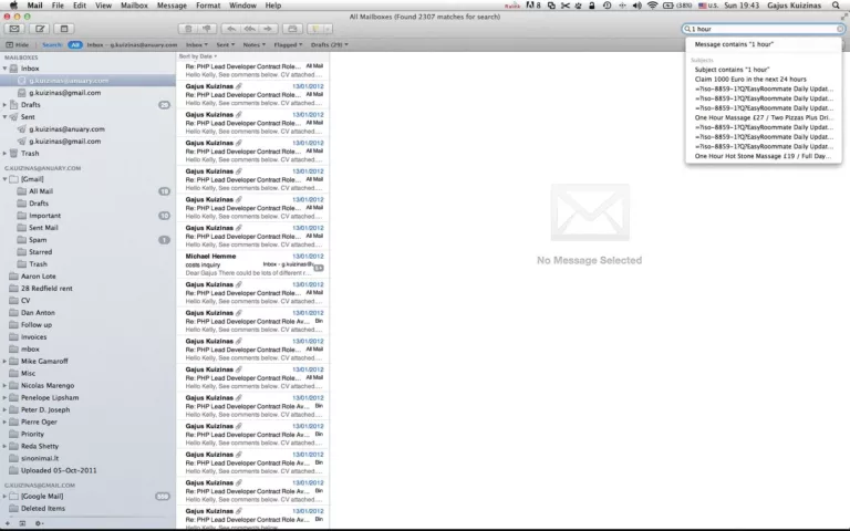 How to Fix Apple Mail Search Issues? 3