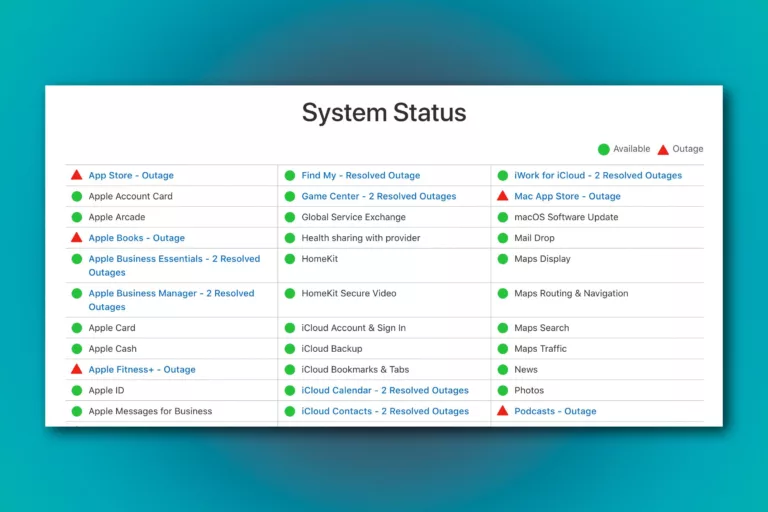 Apple System Status: Ensuring Smooth Operations for Users 9