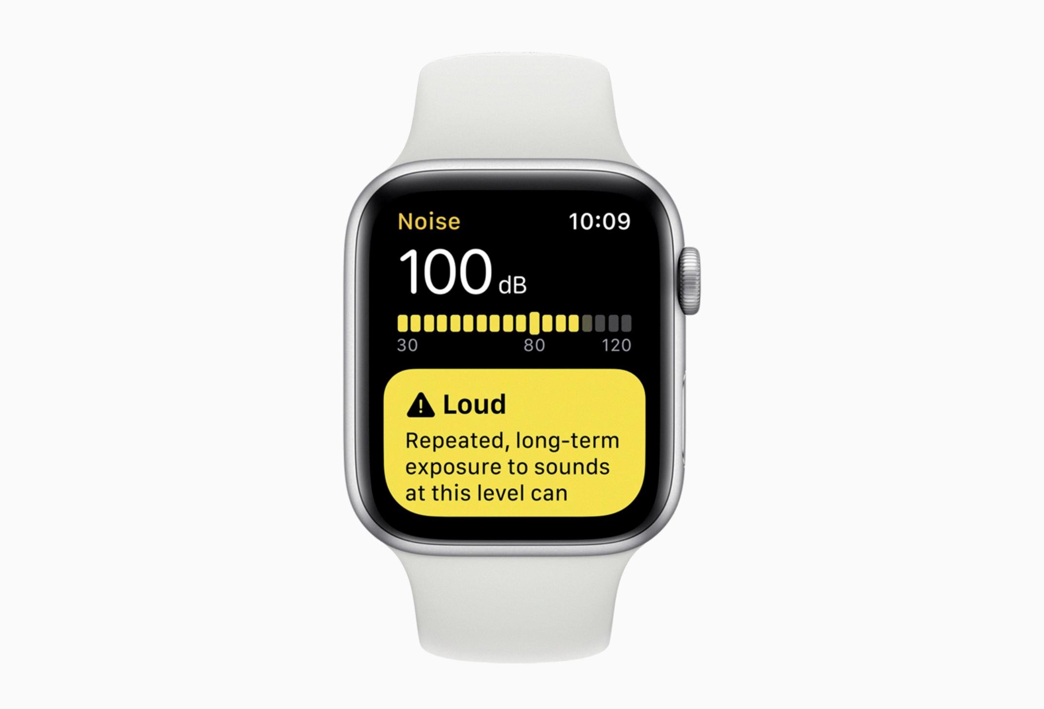 apple watch decibel meter