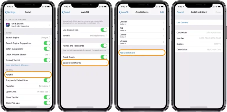 How to Securely Autofill Credit Cards on iPhone? 5