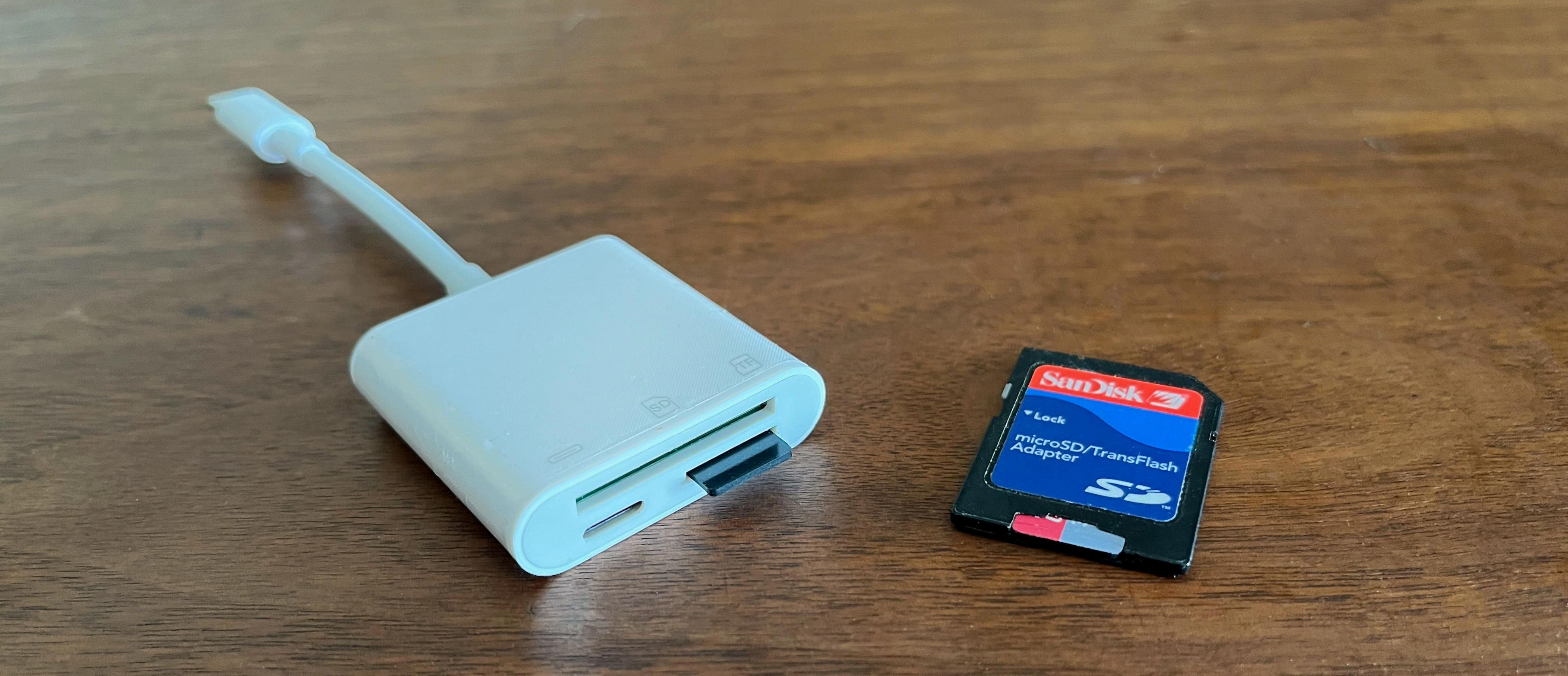 can you put a mini sd card in an iphone