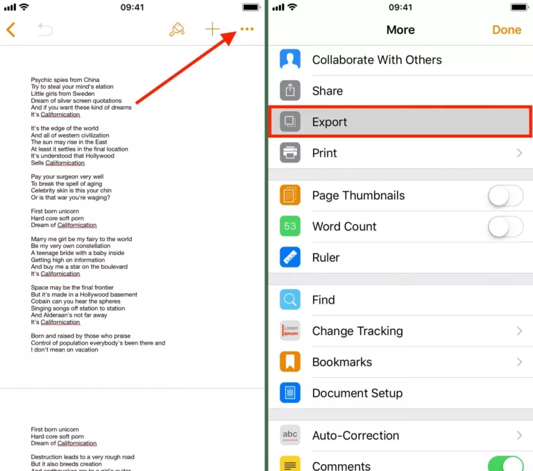 how to Convert Word to Pages on iPad? 19