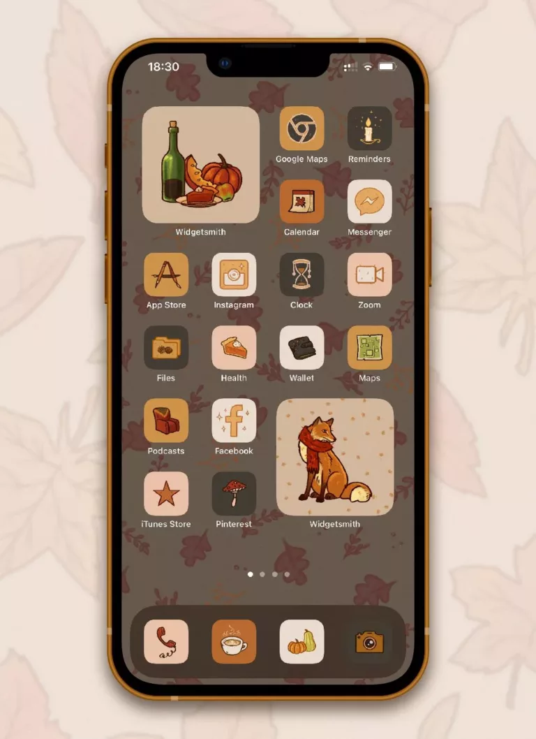 Fall Icons for Apps: Adding a Touch of Autumn to Your Phone 13
