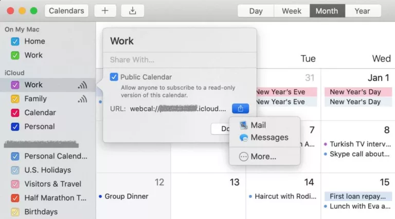 How to Add Another iCloud Calendar Category? 11