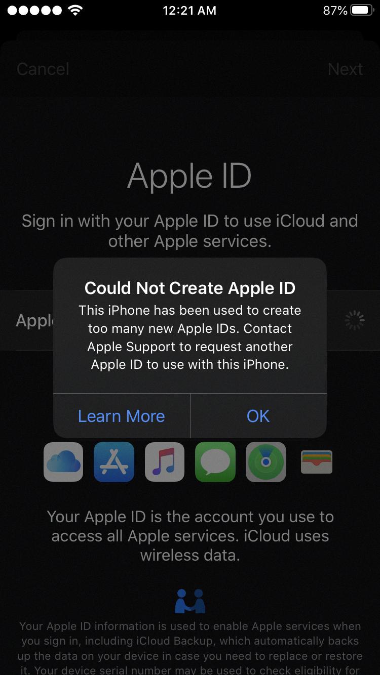 how to block an apple id on iphone