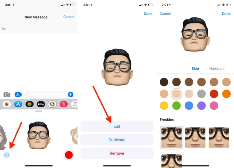 How to Change Your Memoji? 7