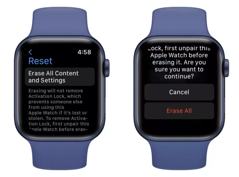 How to Erase Your Apple Watch? 11