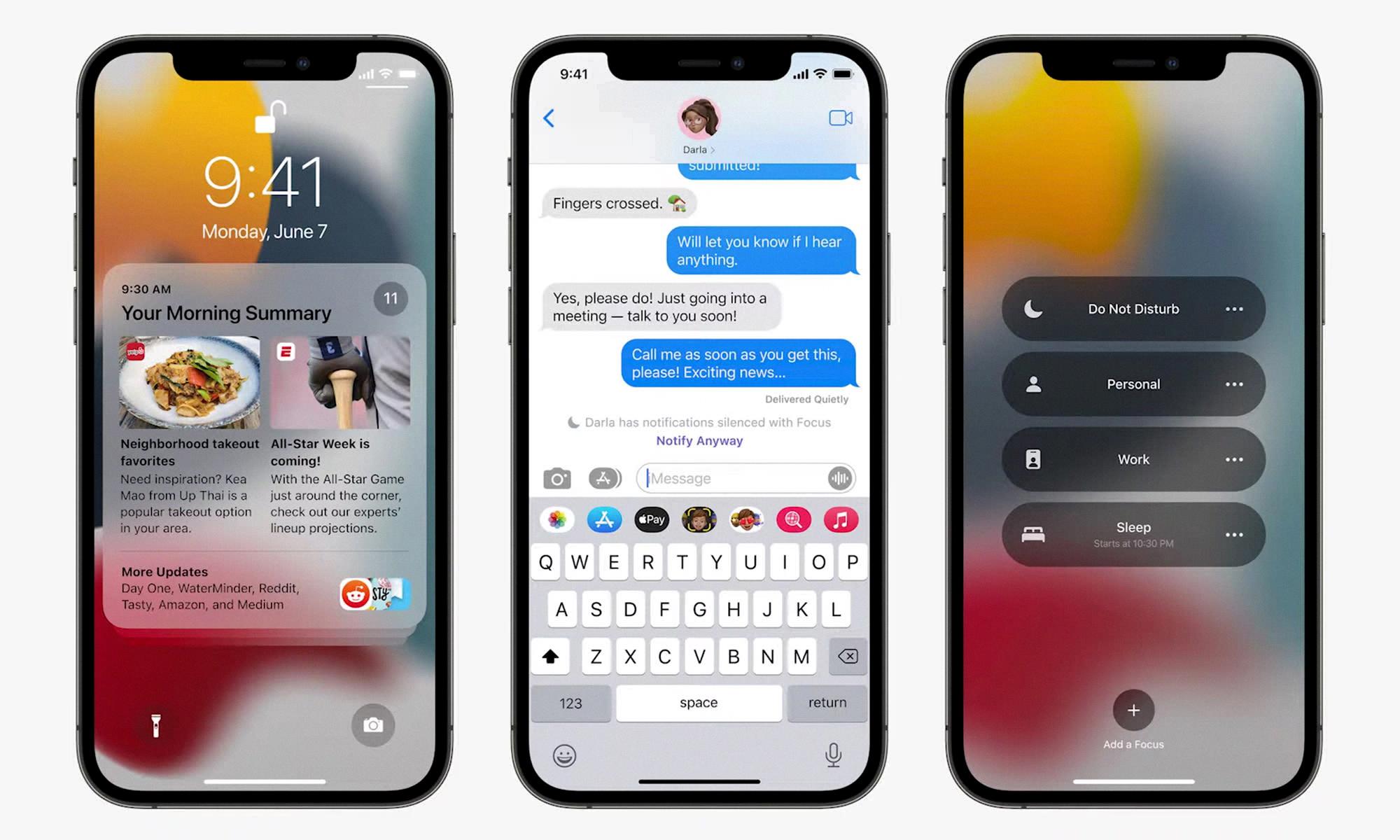 how to silence notifications on iphone ios 15