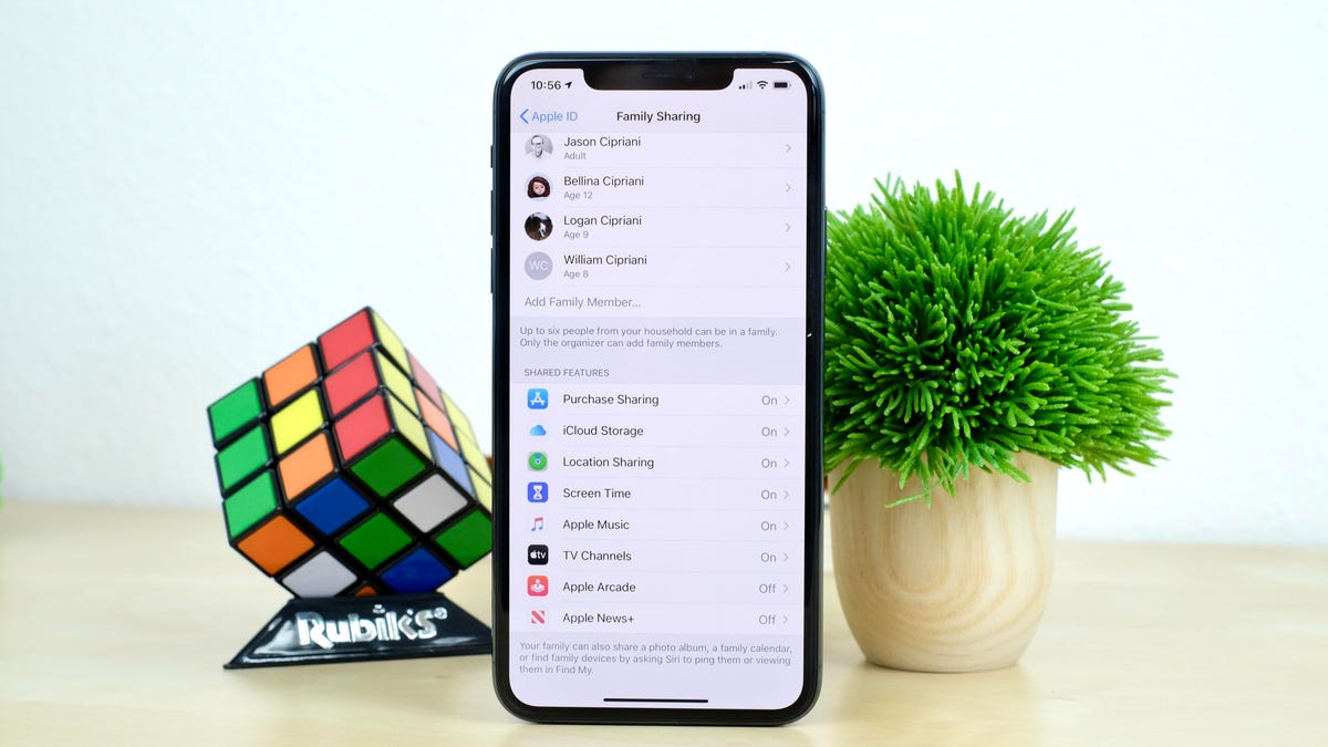 iCloud OS Requirements for Family Sharing 1