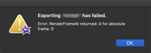 How to Troubleshoot iMovie Error Codes? 1