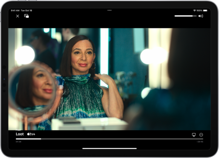 Exploring iPad Video Players with Zoom Accessibility 1