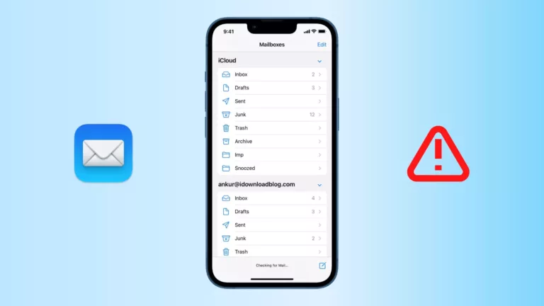 How to Troubleshoot iPhone 13 Mail Issues? 3