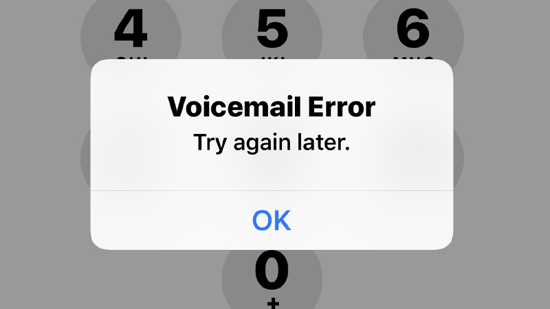 How to Solve iPhone 13 Voicemail Error? 1