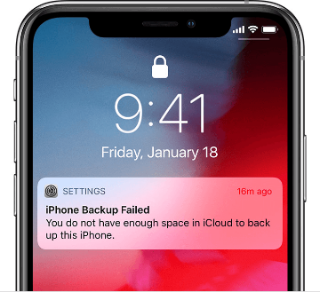 How to Solve iPhone Backup Failed Issues? 1