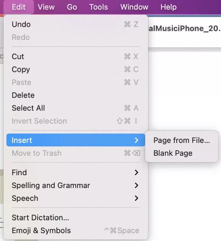 How to Insert Pages into PDFs on Mac? 5