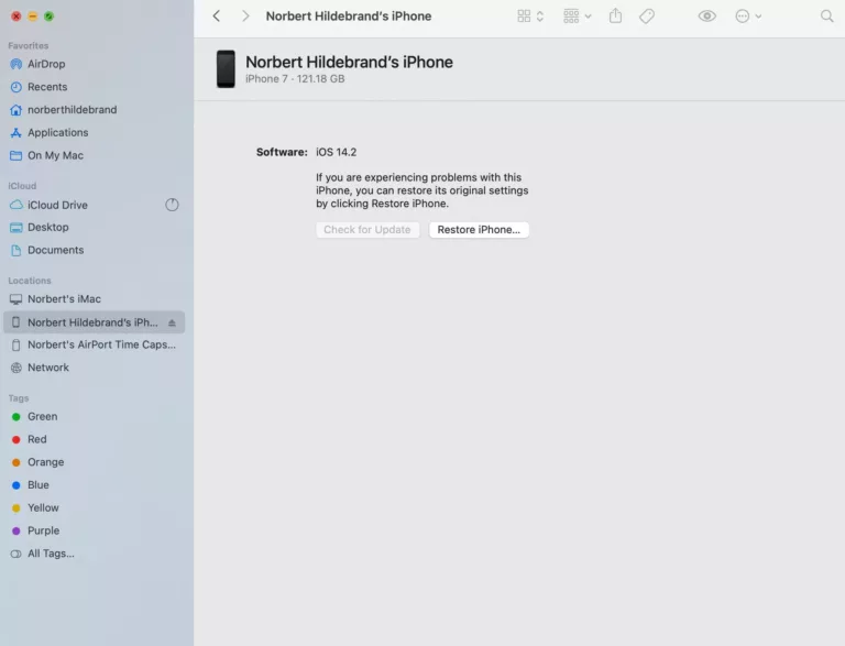 How to Restore Your iPhone with macOS Big Sur? 15