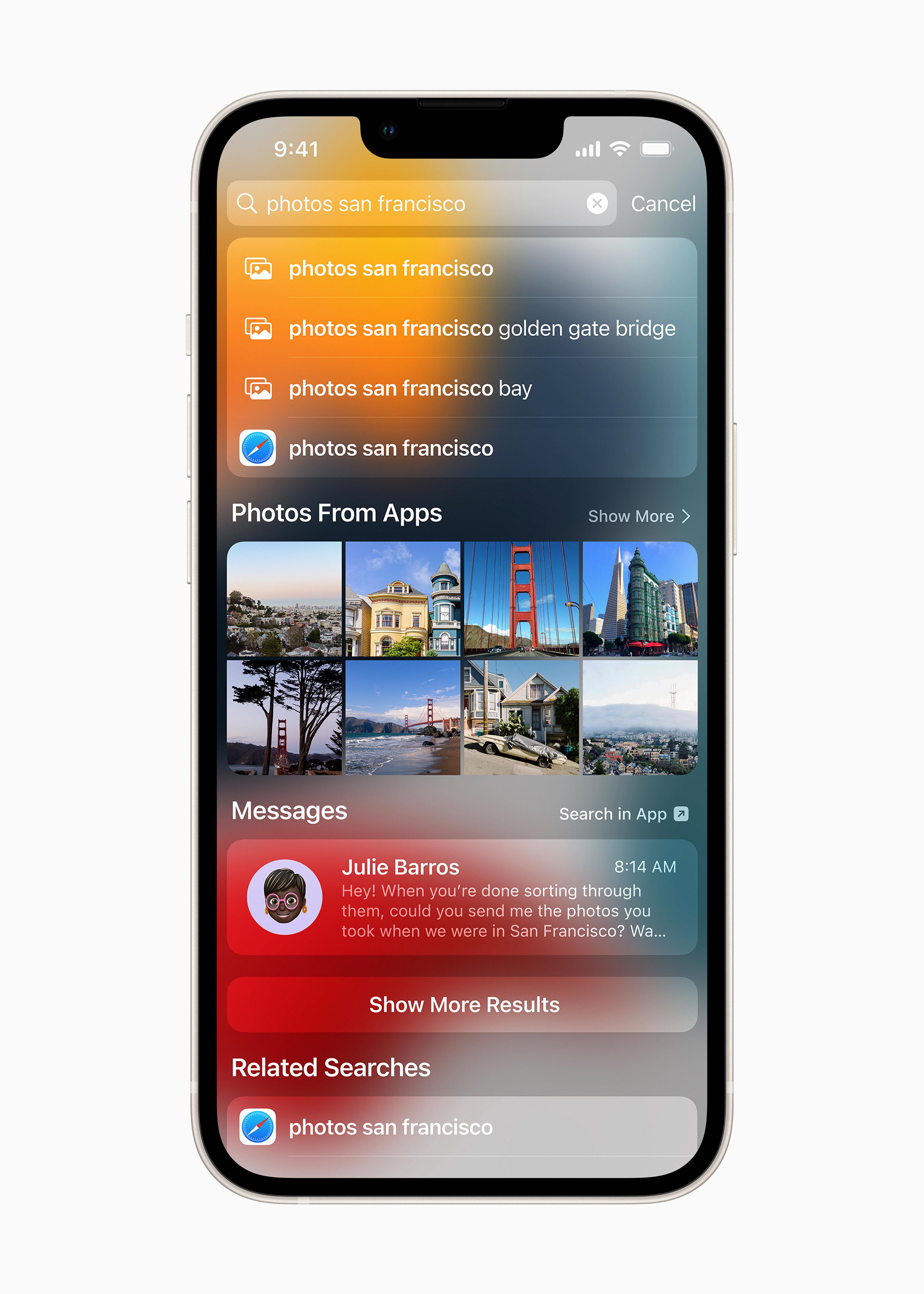 iphone search not working ios 15
