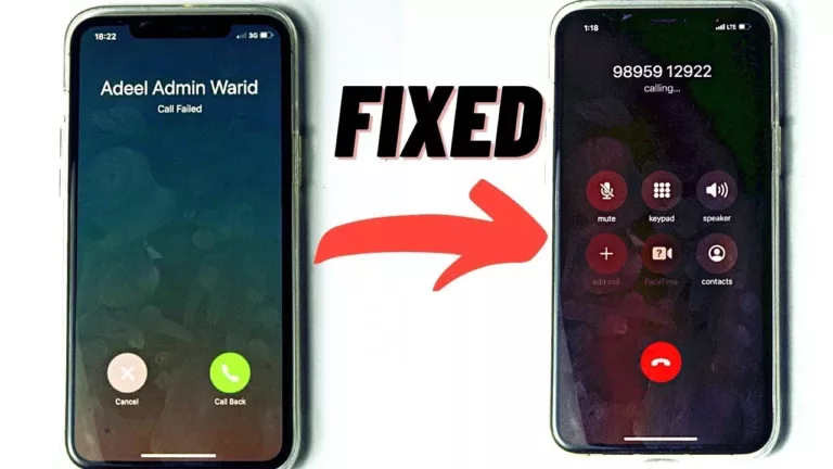 Troubleshooting iPhone 13 Call Failed Error 1