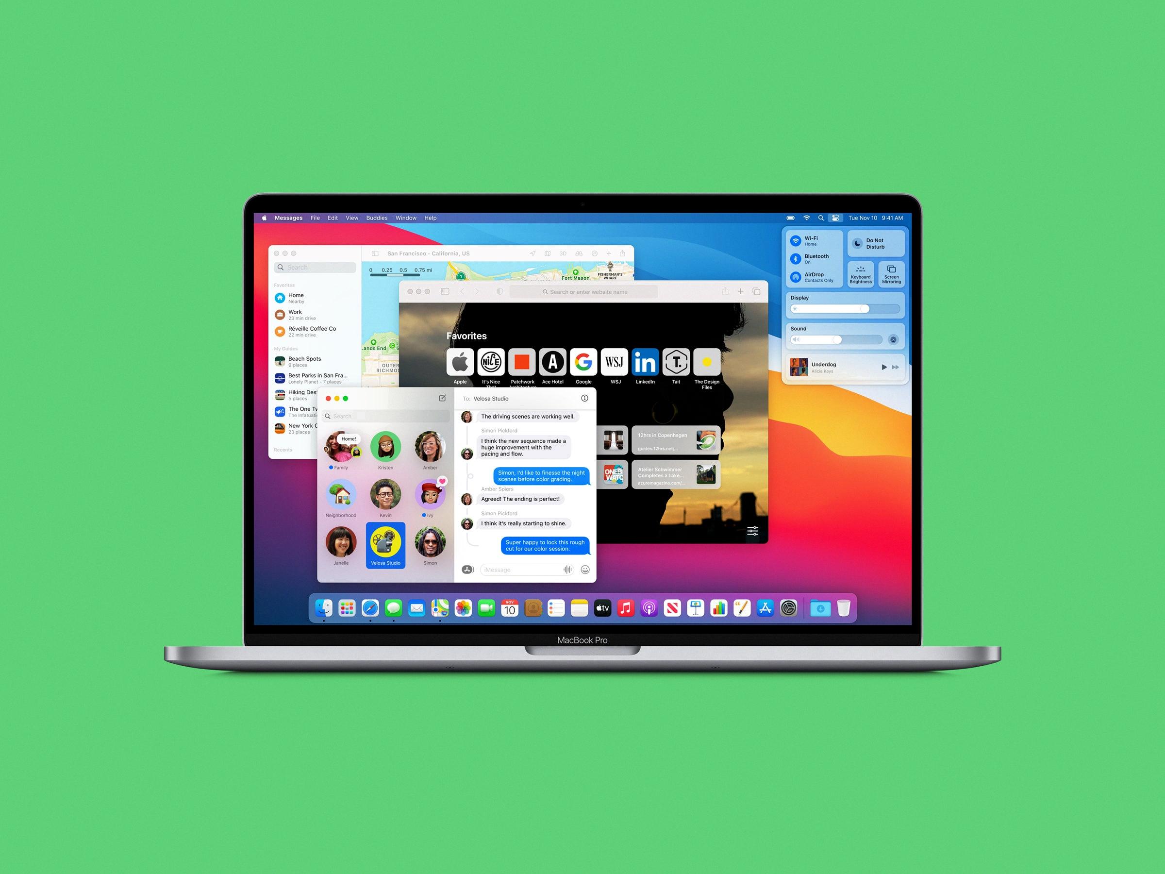 macbook pro not detecting external display big sur