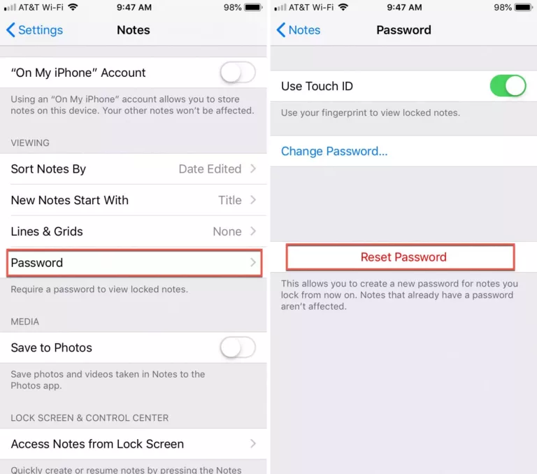 How to Secure Your Notes with a Lock Password? 13