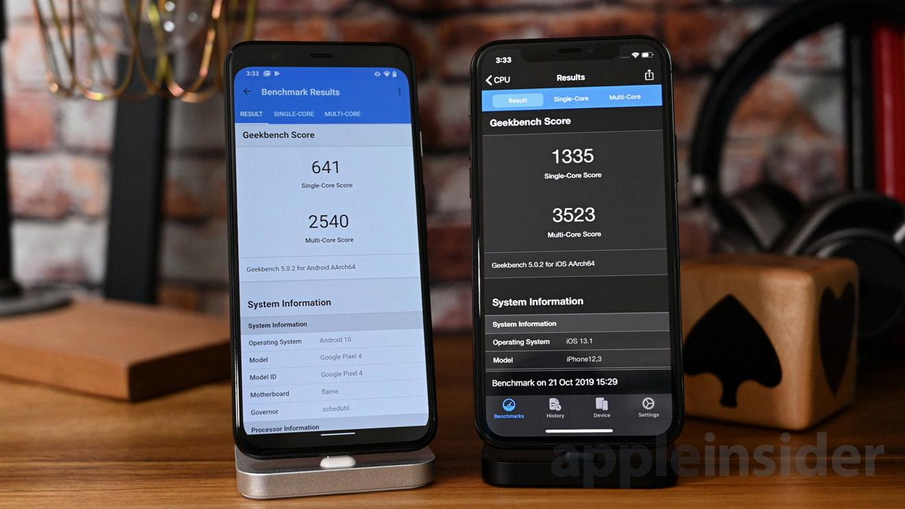 pixel 5 vs iphone 12 benchmark