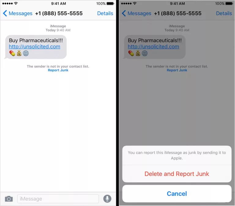 How to Report and Stop iMessage Spam? 11