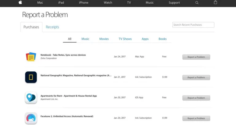 How to Report an iTunes Problem and Request a Refund? 13