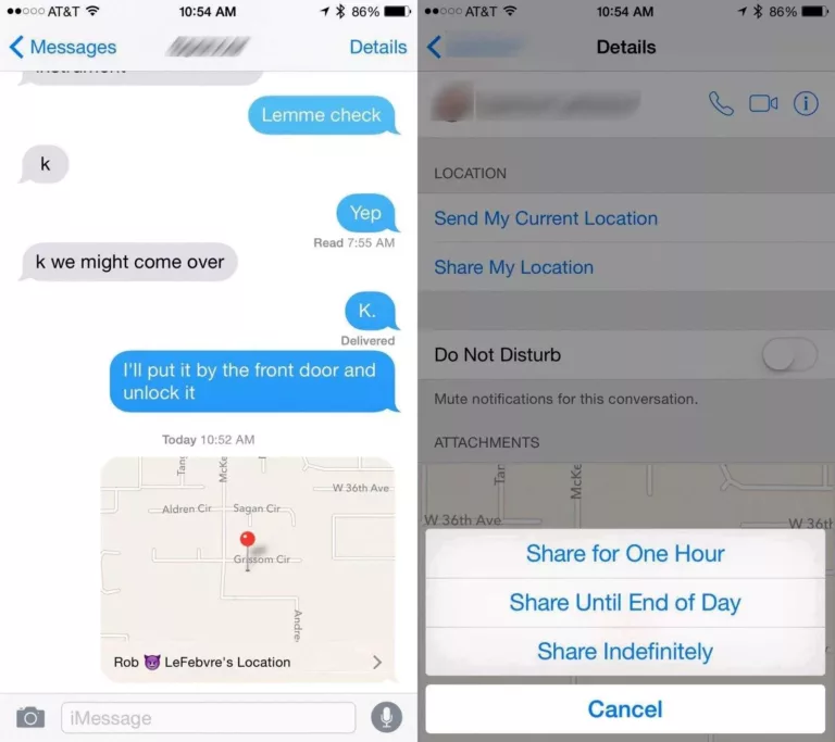 How to Share Your Location in Google Messages and iMessage? 13