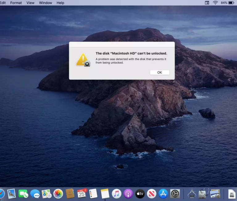 How to Unlock the Mac's Macintosh HD? 1