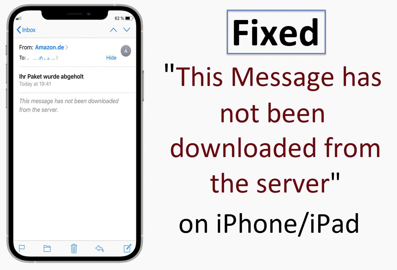 this message has not been downloaded from the server