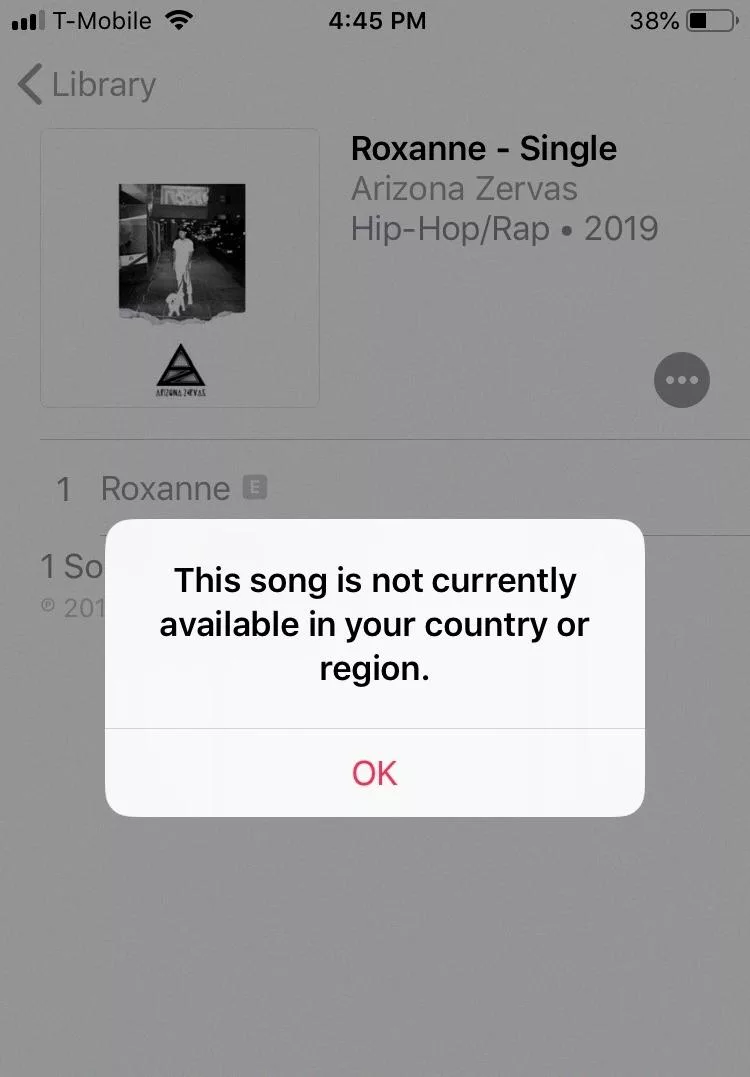 Unavailable Songs: Why Your Country or Region May be Missing Music 1