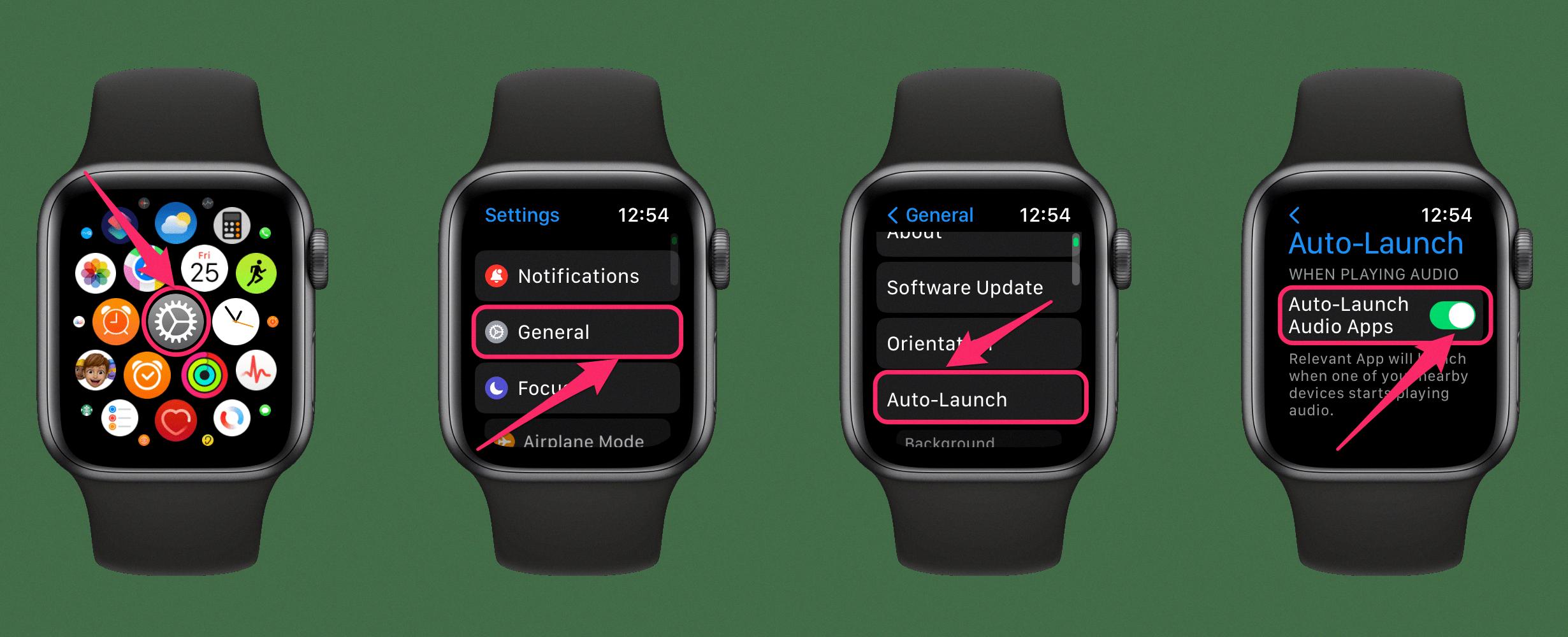turn off now playing on apple watch