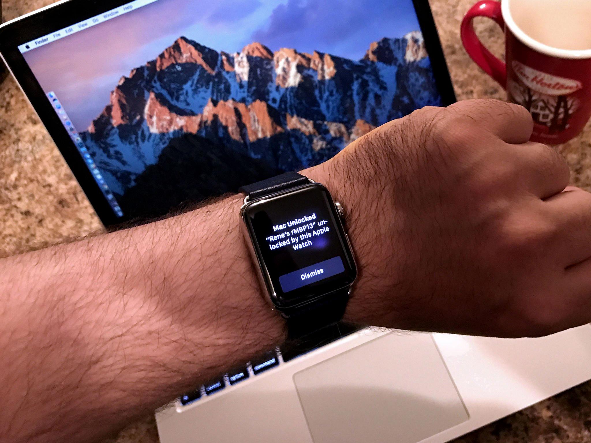 unlock mac with watch stopped working